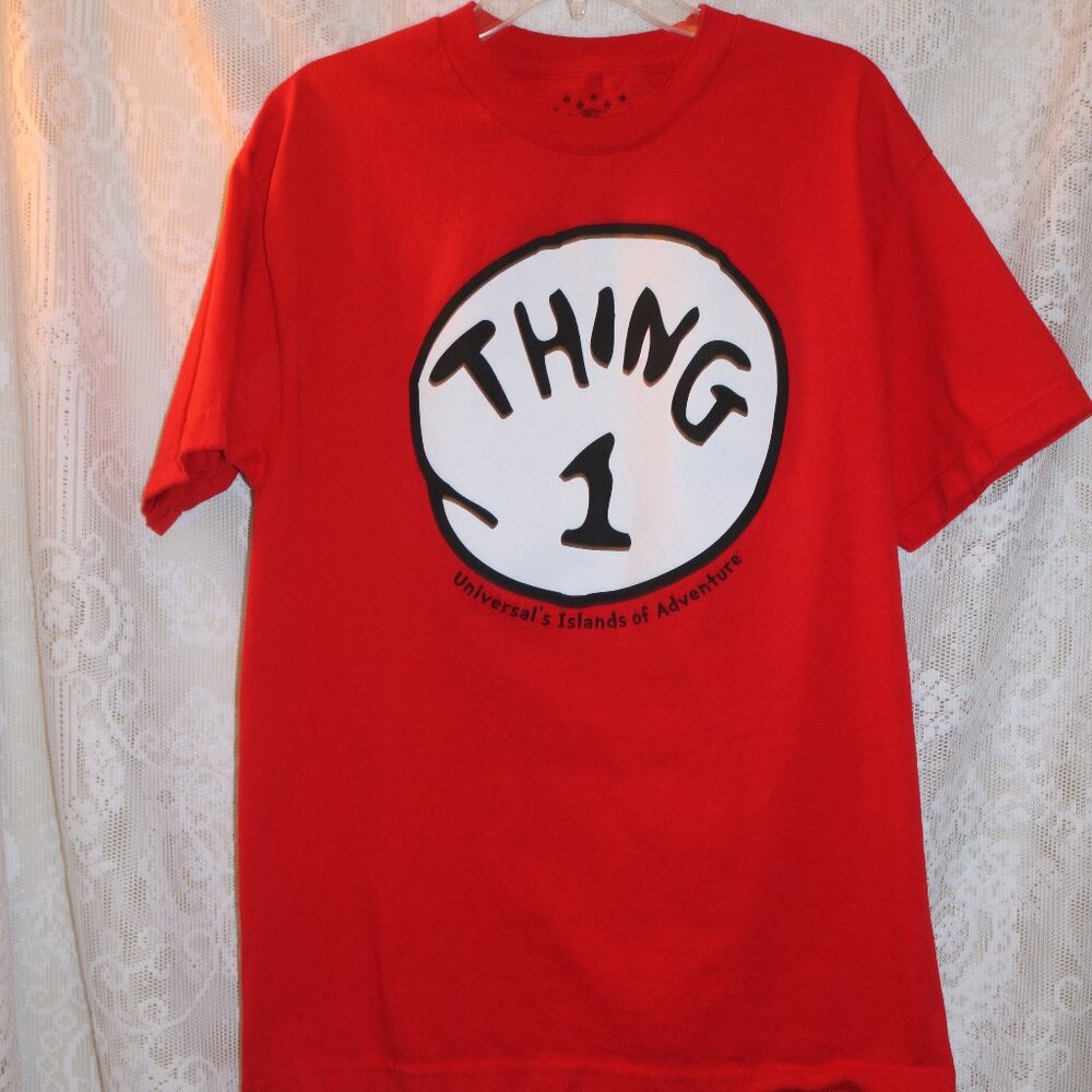 Universal Studio Island Adventure shirt Thing One size large - Picture 1 of 4